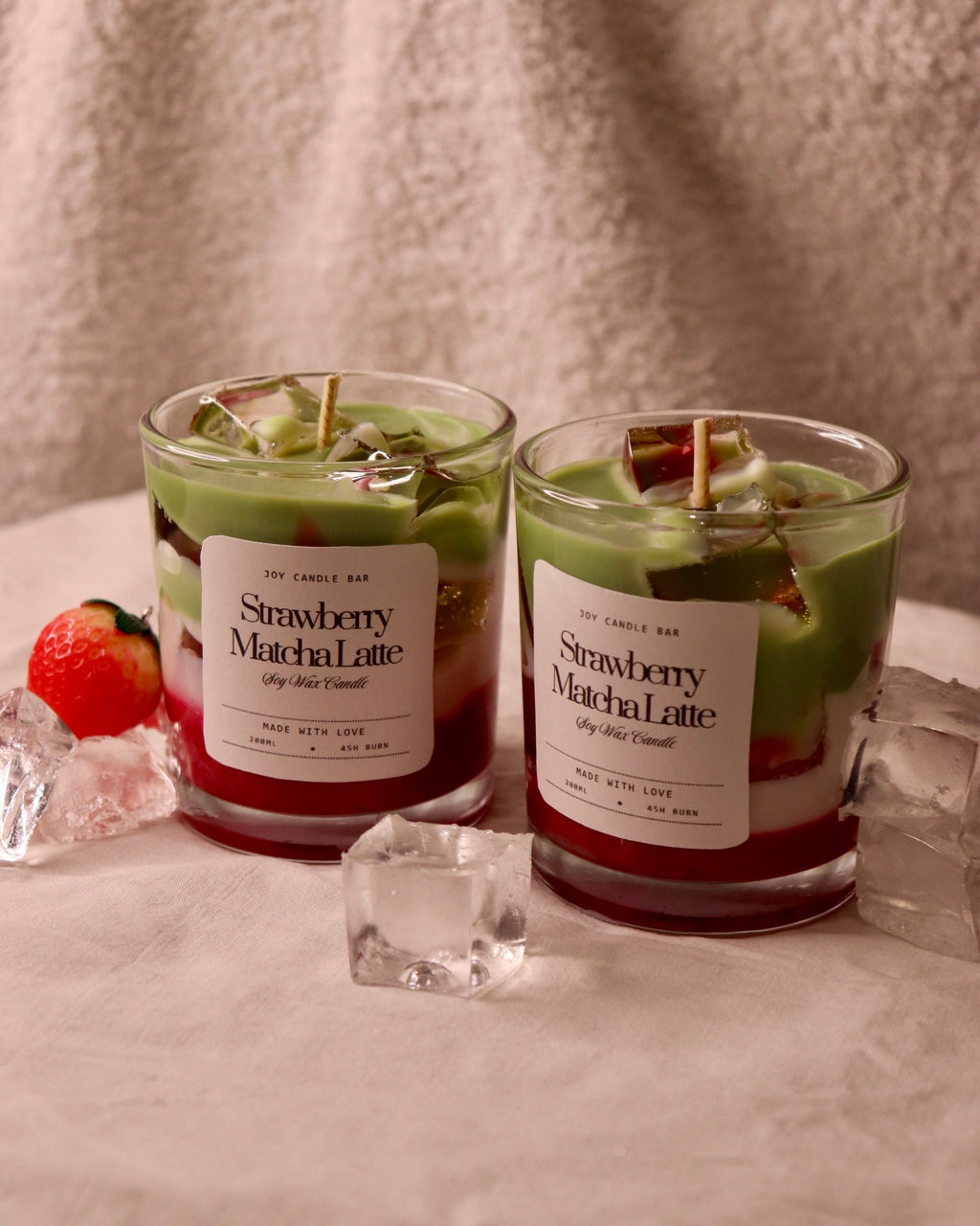 Strawberry Matcha Latte