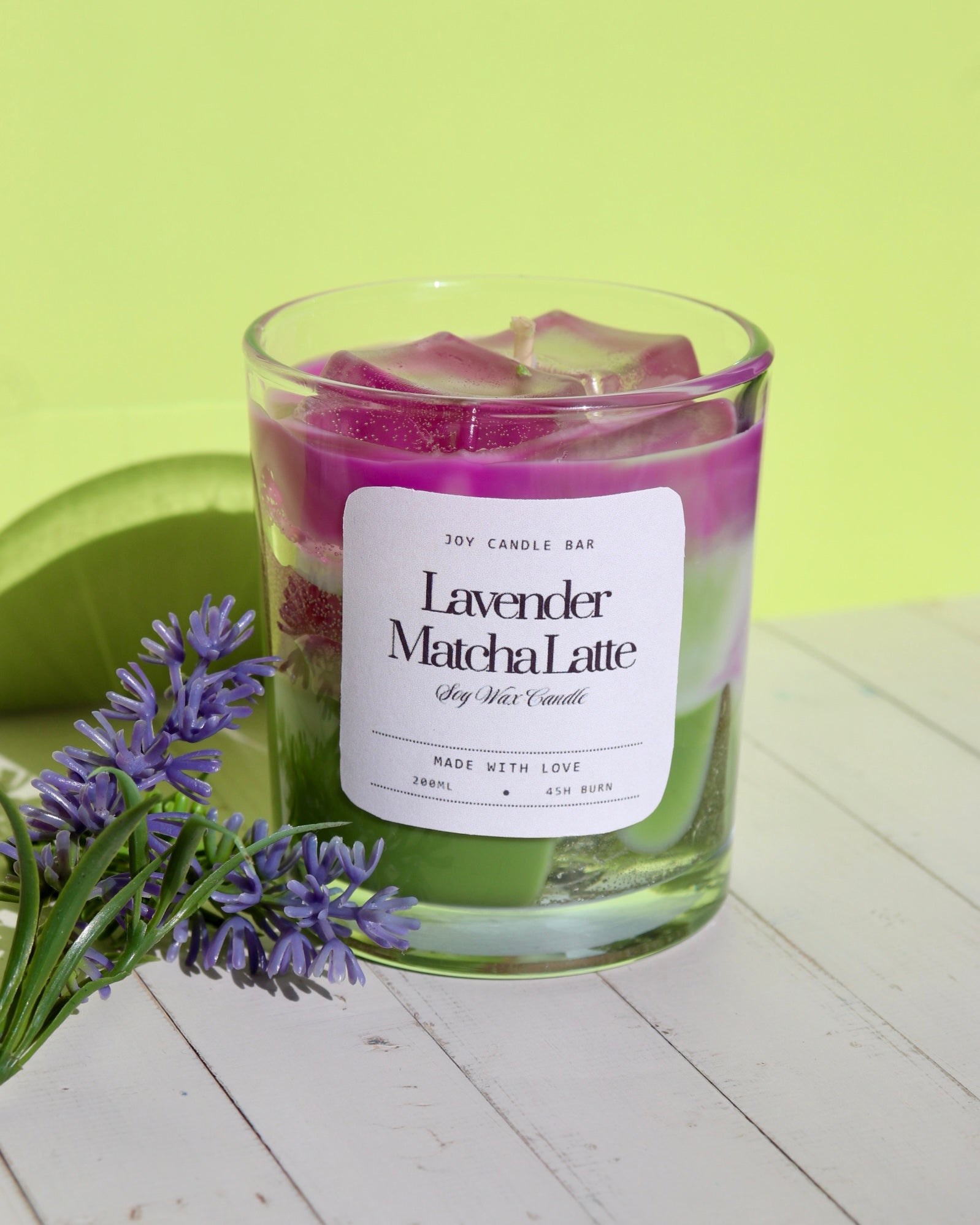 Lavender Matcha Latte
